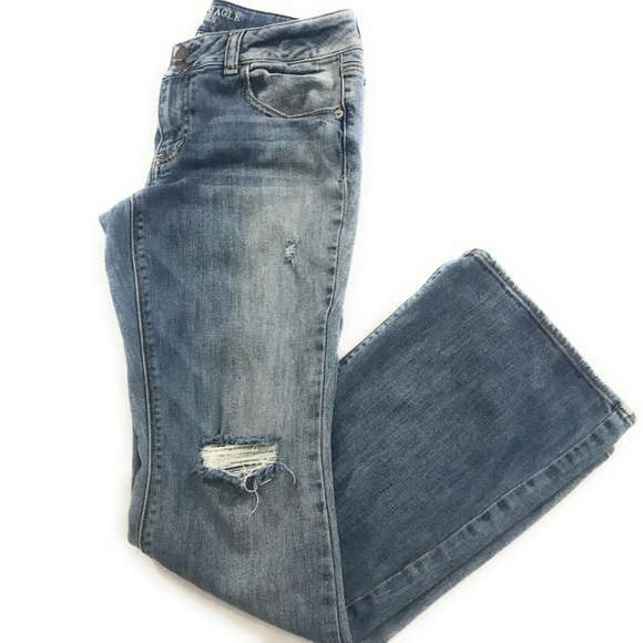 American Eagle Outfitters Denim - American Eagle Womens Artist Bootcut Jeans, 10 R